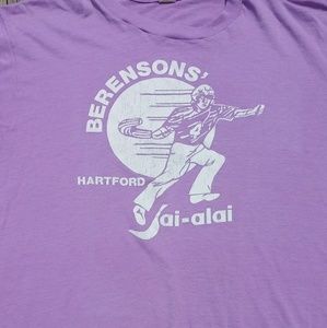 Very Rare Berensons' hartford jai-alai tee